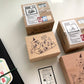 Modaizhi Market Diary Signature Rubber Stamp / 2 Designs