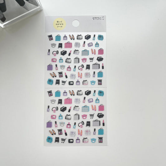 MIDORI Removable Fashion Planner Sticker