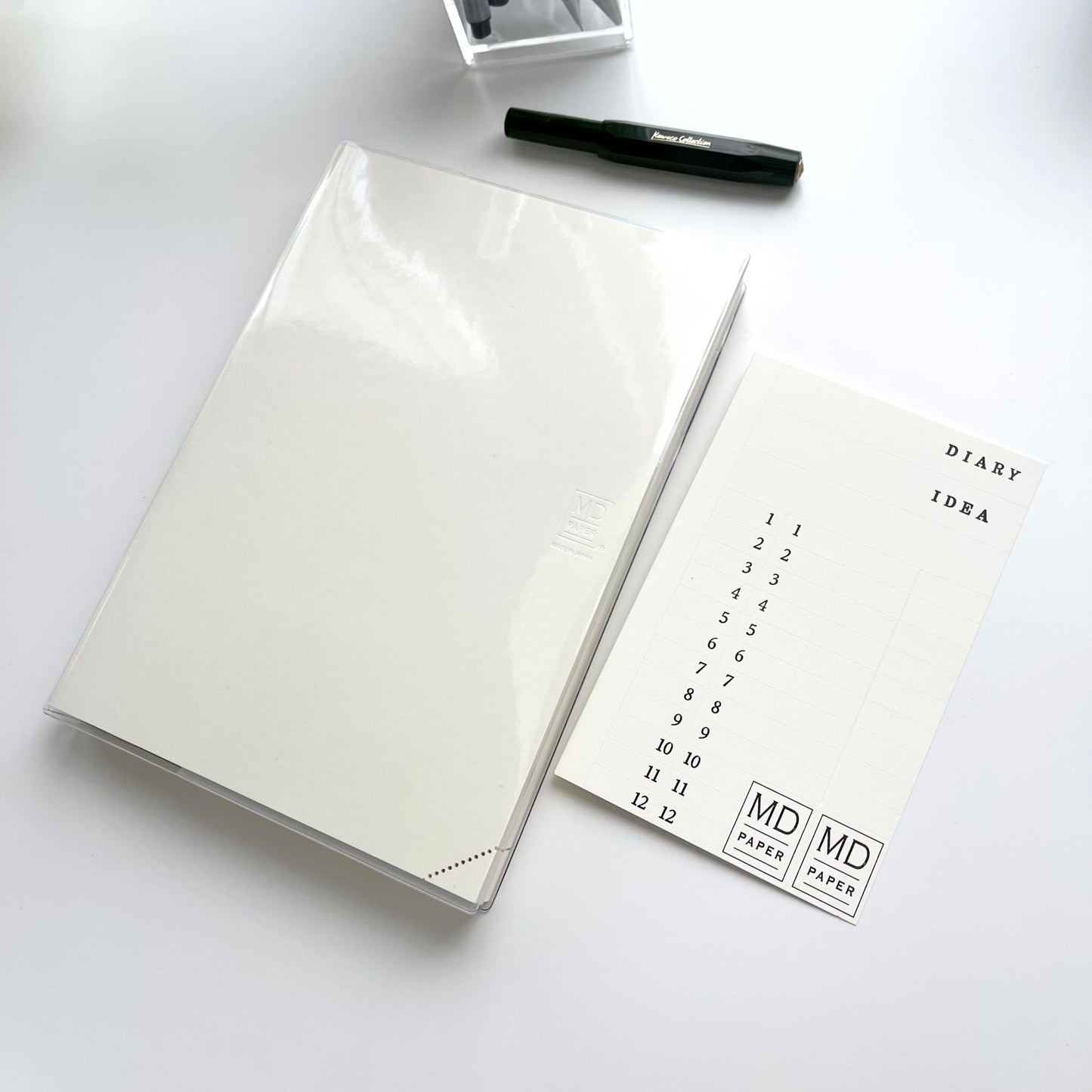 MIDORI Codex 1 Day 1 Page Journal Clear PVC Cover