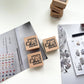 EileenTai.85 Girl Announcement Rubber Stamp