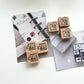 EileenTai.85 Girl Announcement Rubber Stamp