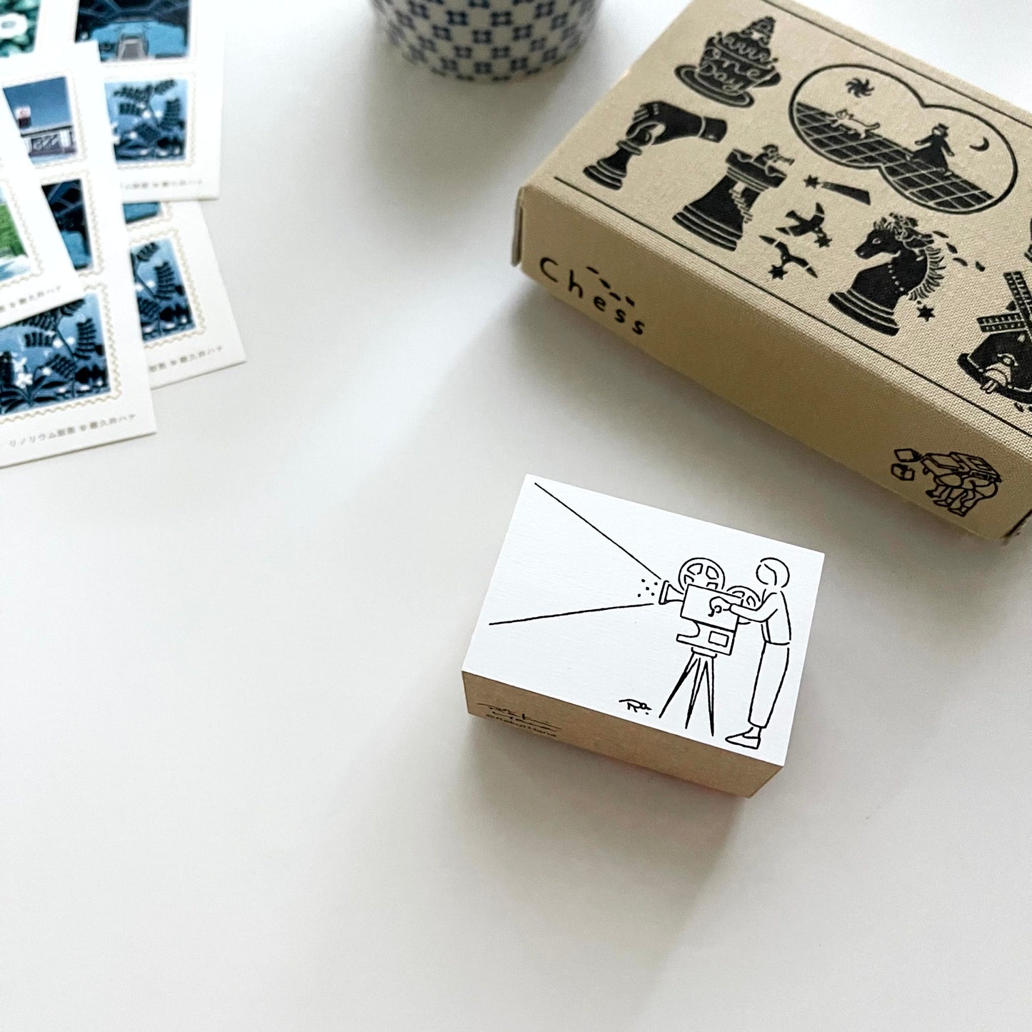 Rakui Hana [ Memories Series ] Rubber Stamps / 3 Designs