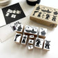 Rakui Hana Chess Stamp Set