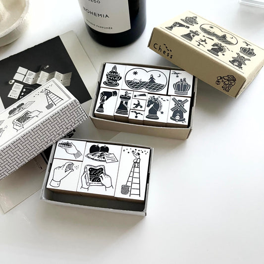 Rakui Hana Fruit Theme Stamp Set