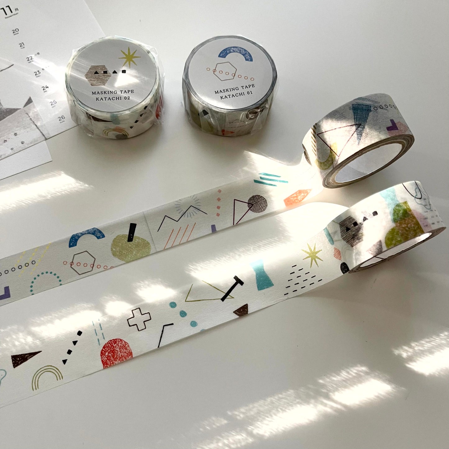 Mizushima Shapes Masking Tape / 2 Designs