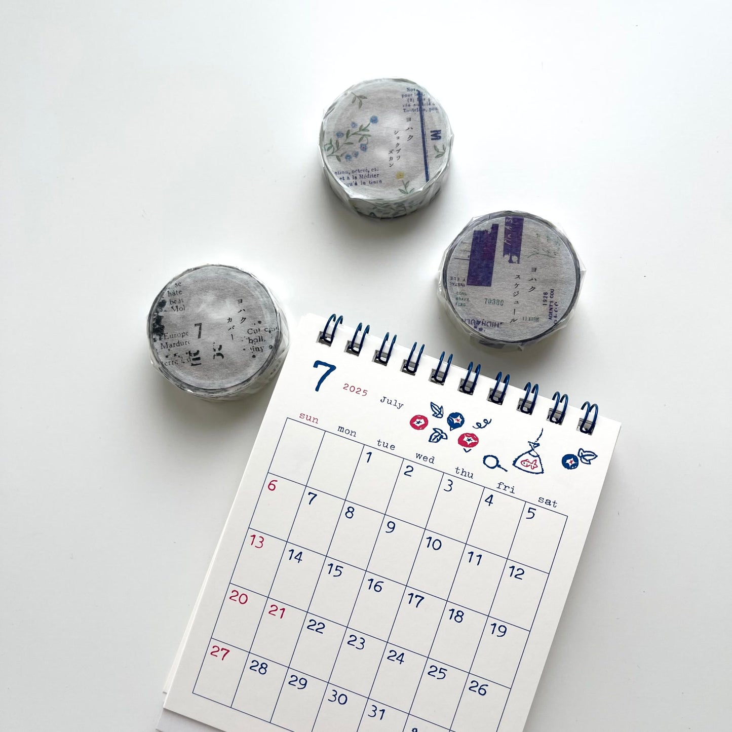 2025 Desk Ring Calendar