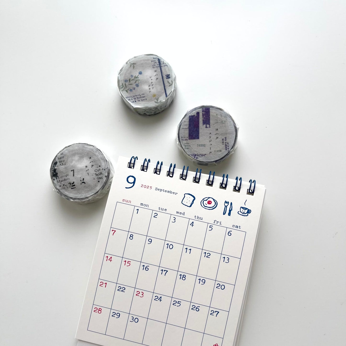 2025 Desk Ring Calendar