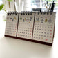 2025 Three-Month Desk Ring Calendar