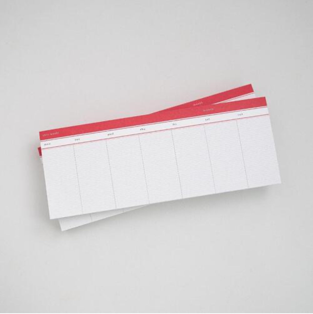 202hosil Weekly Memo Pad