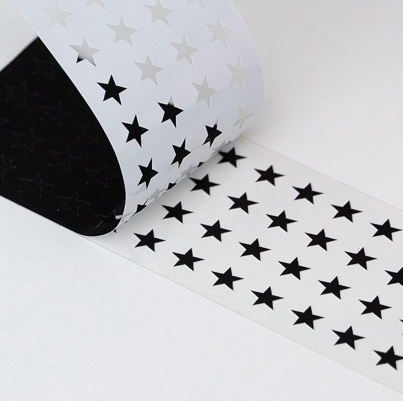 202hosil Mini Black Star Sticker Set