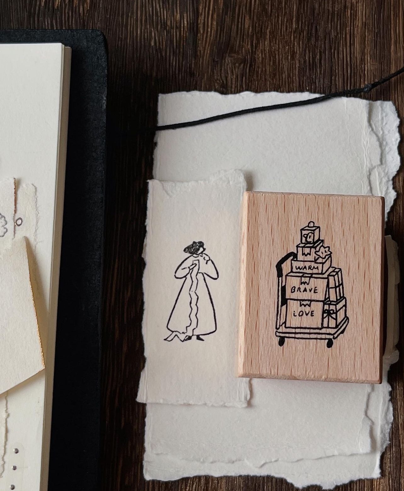 Yamadoro x SOM Studio Rubber Stamp / 2 Designs