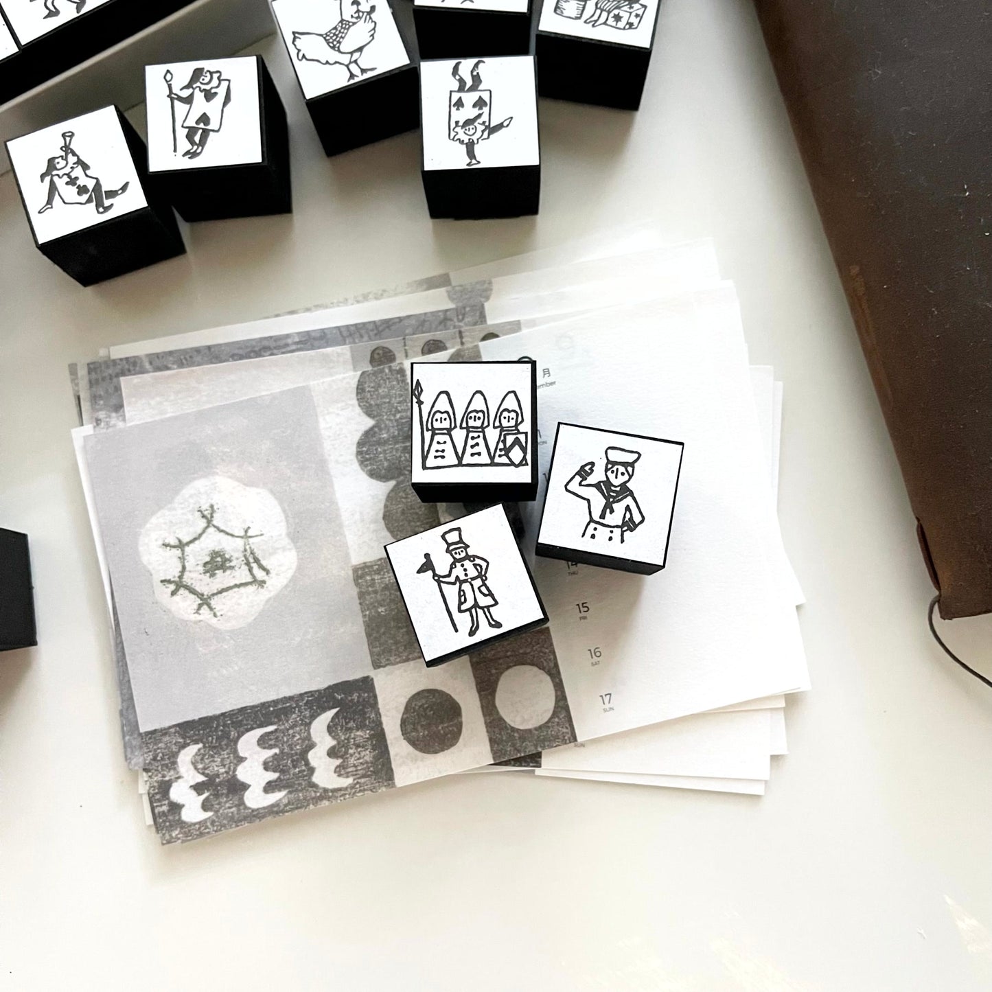 KOCKA Soldier Rubber Stamp / 3 Designs