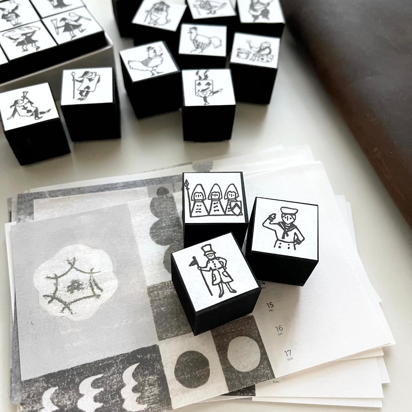 KOCKA Soldier Rubber Stamp / 3 Designs