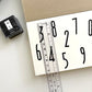 Yoko Kadokawa Number Rubber Stamp Set / Large