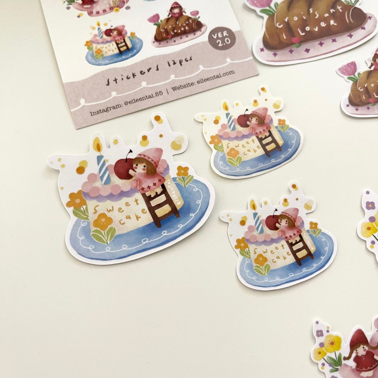 EileenTai.85 Simple Happiness Sticker Set / Ver. 2.0