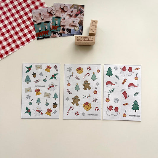 Penspapersplanner Joy Christmas Sticker Set