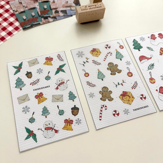 Penspapersplanner Joy Christmas Sticker Set