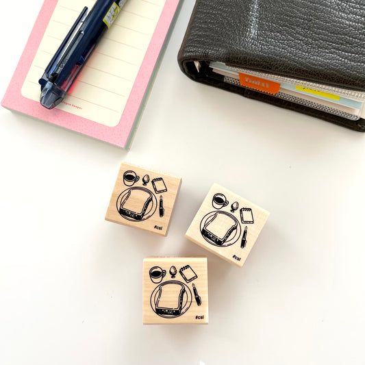 Rubber Stamp / Morning Set