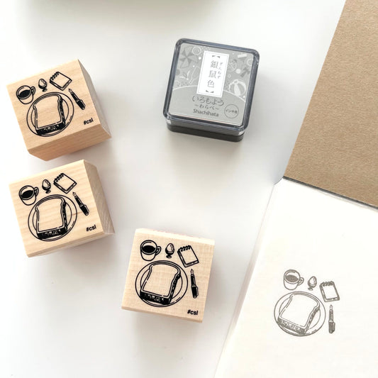 Rubber Stamp / Morning Set