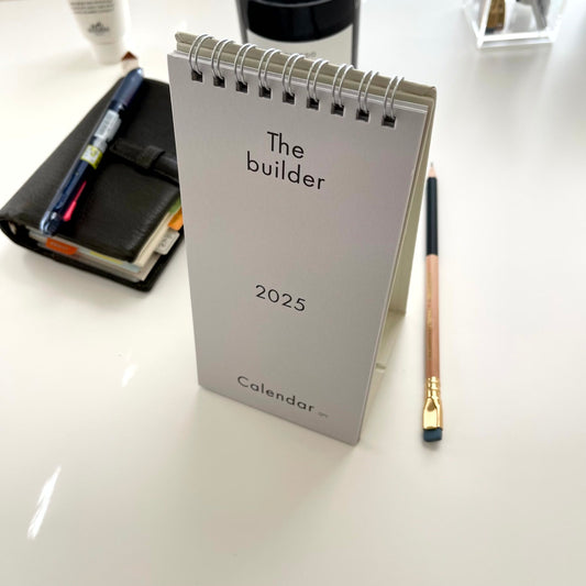 Analogue Keeper 2025 Desktop Monthly Calendar