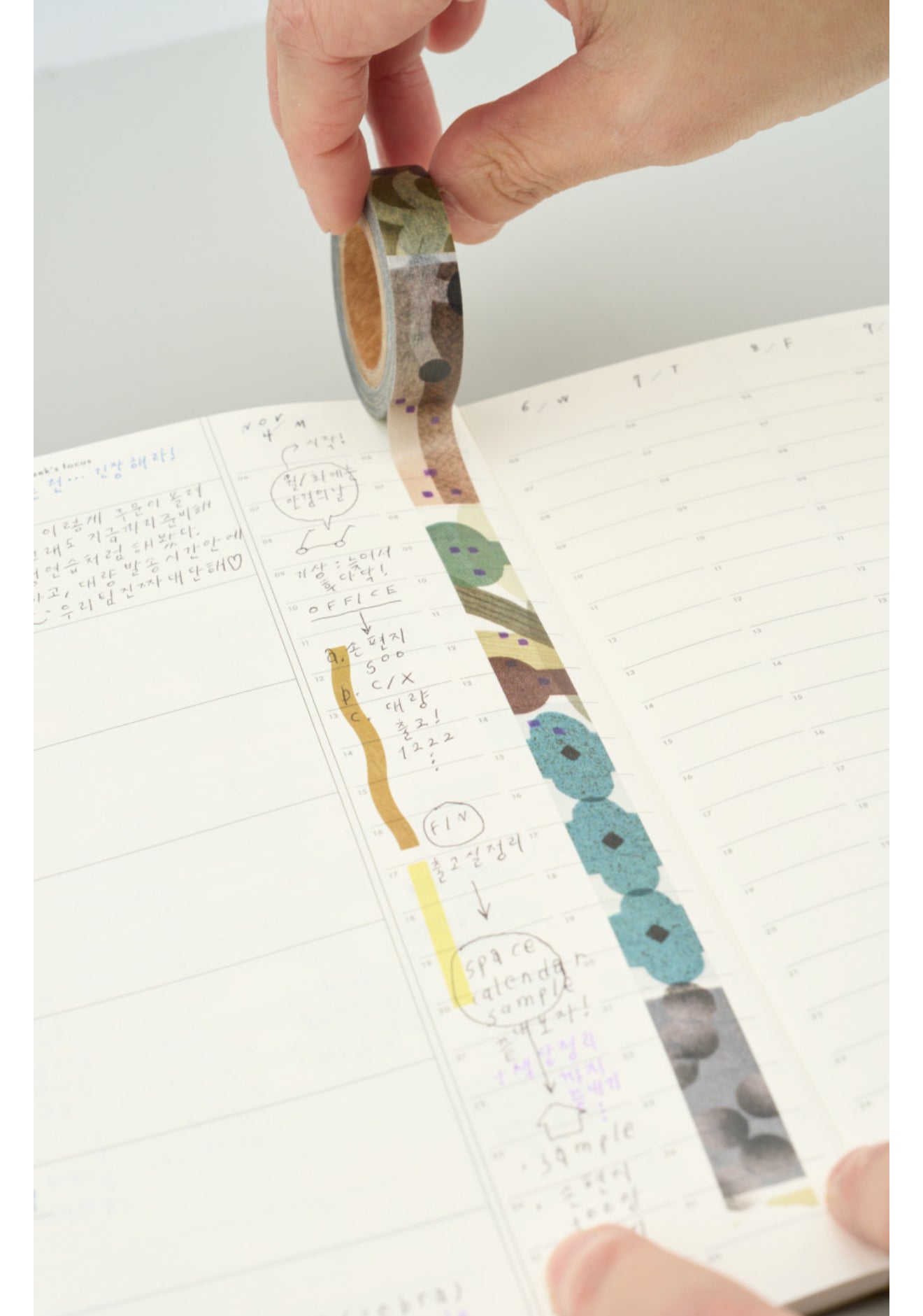 Analogue Keeper Colorchip Masking Tape // Autumn & Winter