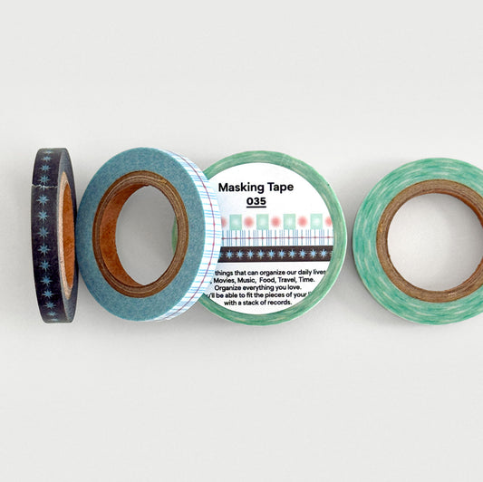 Organize a bit Masking Tape Set / 035