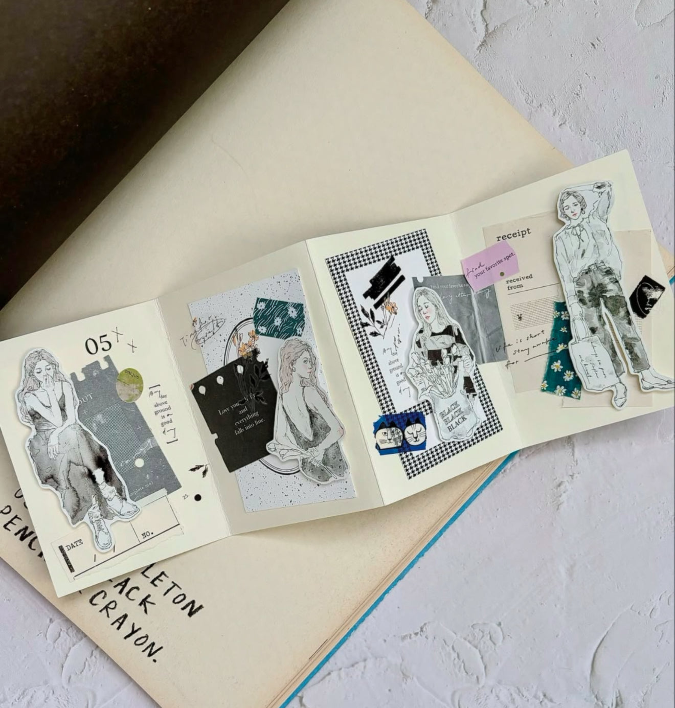 Pion Layer Collaging Card Set