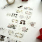 Misshoegg Flower Girl Washi Paper Tape