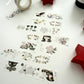 Misshoegg Flower Girl Washi Paper Tape