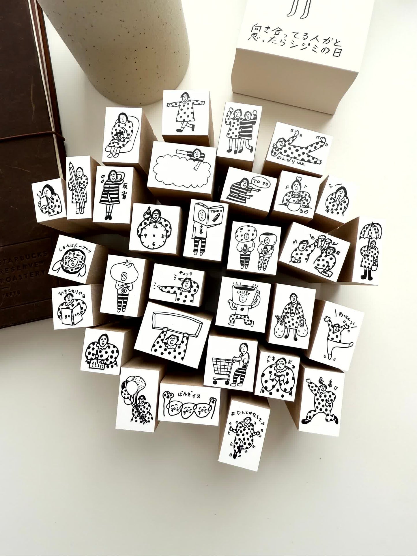 Azunko Shop Rubber Stamp / Group 04