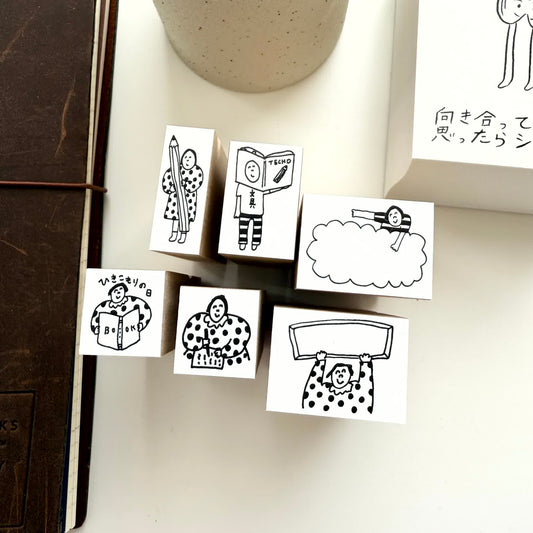 Azunko Shop Rubber Stamp / Group 1