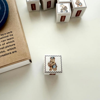 Black Milk Project Mini Kuma Post Rubber Stamps / 3 Designs