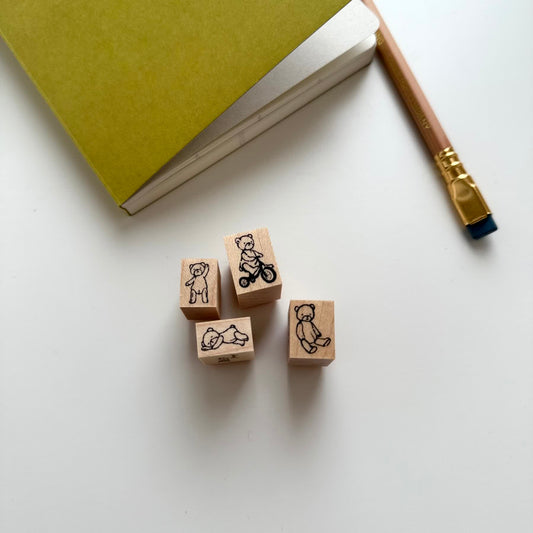 Ma7stamp Life of a Teddy Bear / 4 Designs