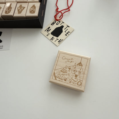 Heeymiao Chair Series Rubber Stamp / 2 Designs