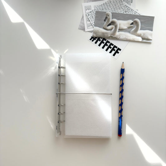 Tri-fold PVC Ring Journal Cover / 3 sizes