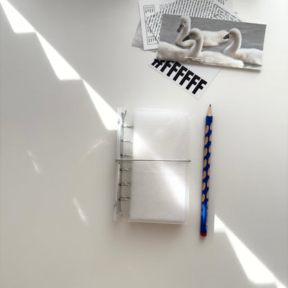 Tri-fold PVC Ring Journal Cover / 3 sizes