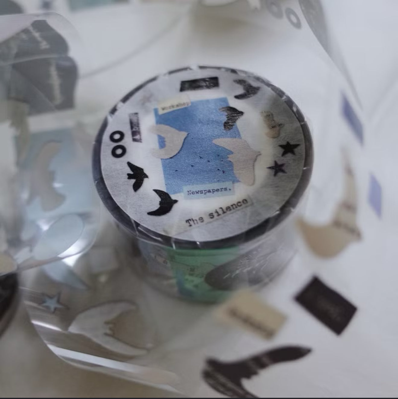 Mr. Eggplants Paper Birds PET Tape