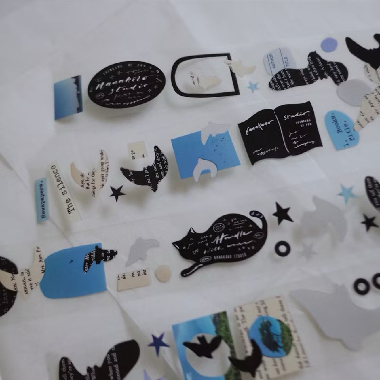 Mr. Eggplants Paper Birds PET Tape