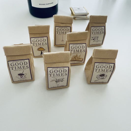 Jieyanow Atelier Good Times Rubber Stamps / 7 Designs