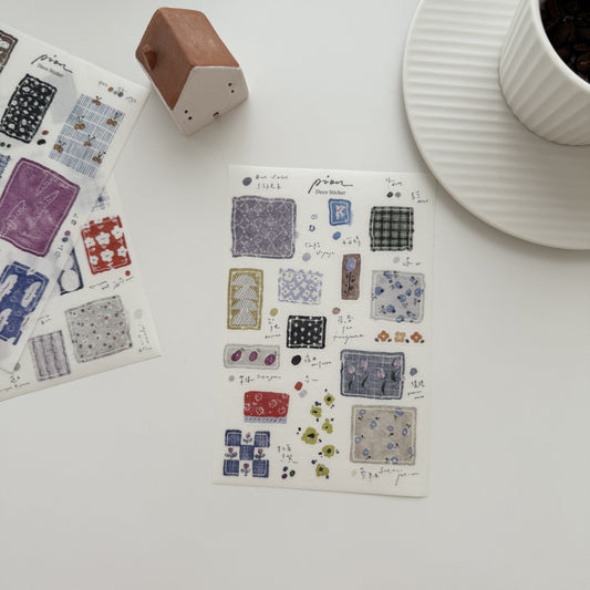 Pion Candy Paper Sticker Pack