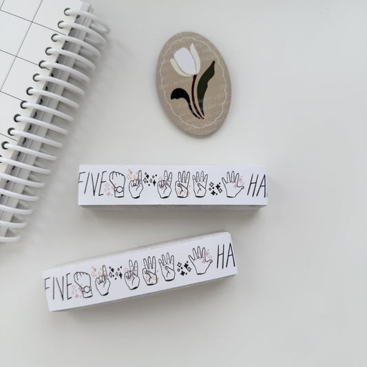 Kurukynki Zero to Five Rubber Stamp Set
