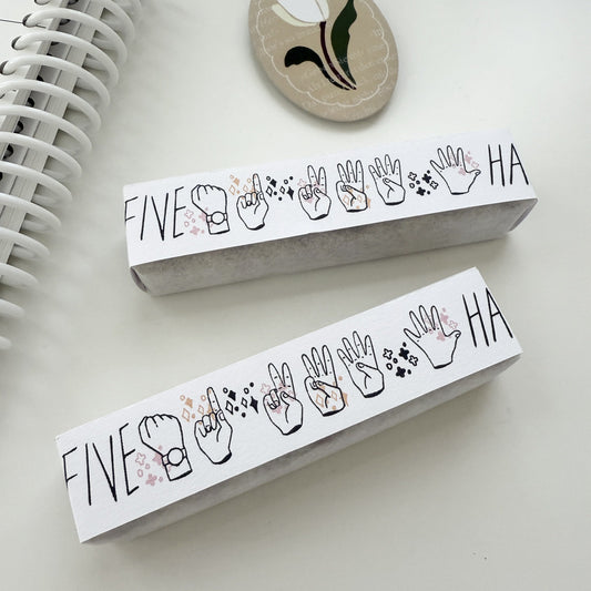 Kurukynki Zero to Five Rubber Stamp Set
