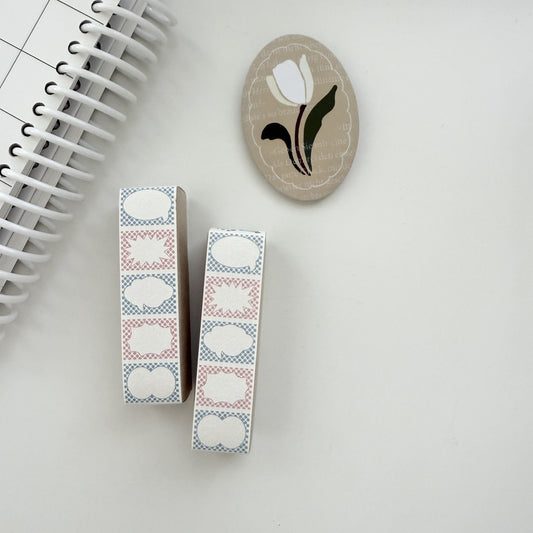 Kurukynki Retro Frames Rubber Stamp Set