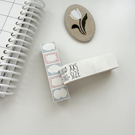 Kurukynki Retro Frames Rubber Stamp Set