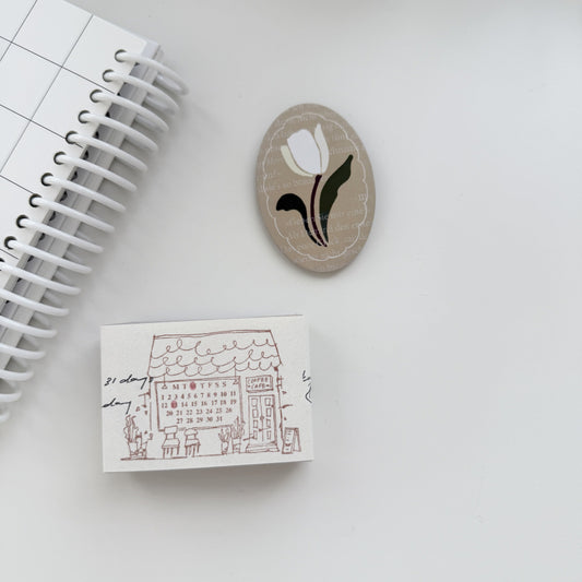 Kurukynki Coffee Days Rubber Stamp