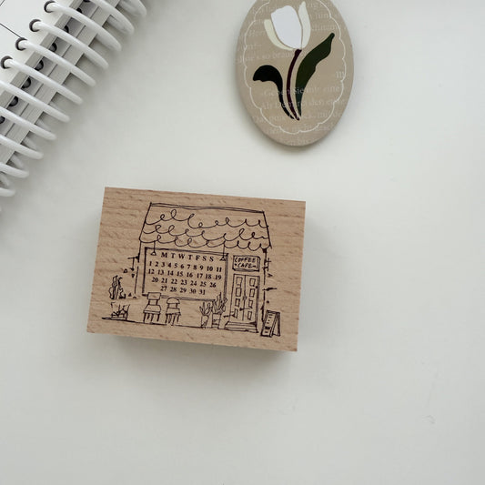 Kurukynki Coffee Days Rubber Stamp