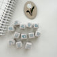 Kurukynki Day-To-Day Mini Rubber Stamps / 12 Designs