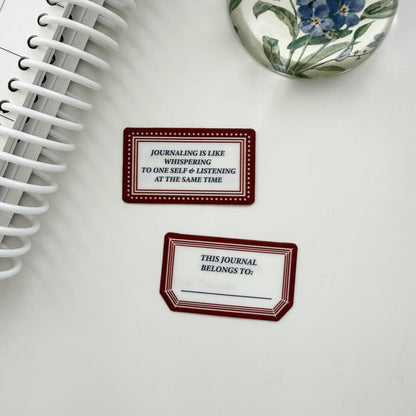 Kurukynki Fabric Sticker Patch / 3 Options
