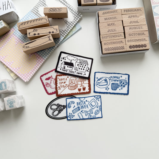 Kurukynki Fabric Sticker Patch / 3 Options