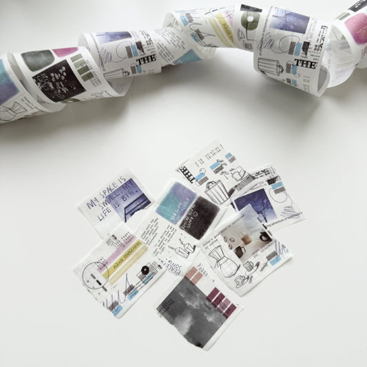 Kurukynki Here And There Washi Tape